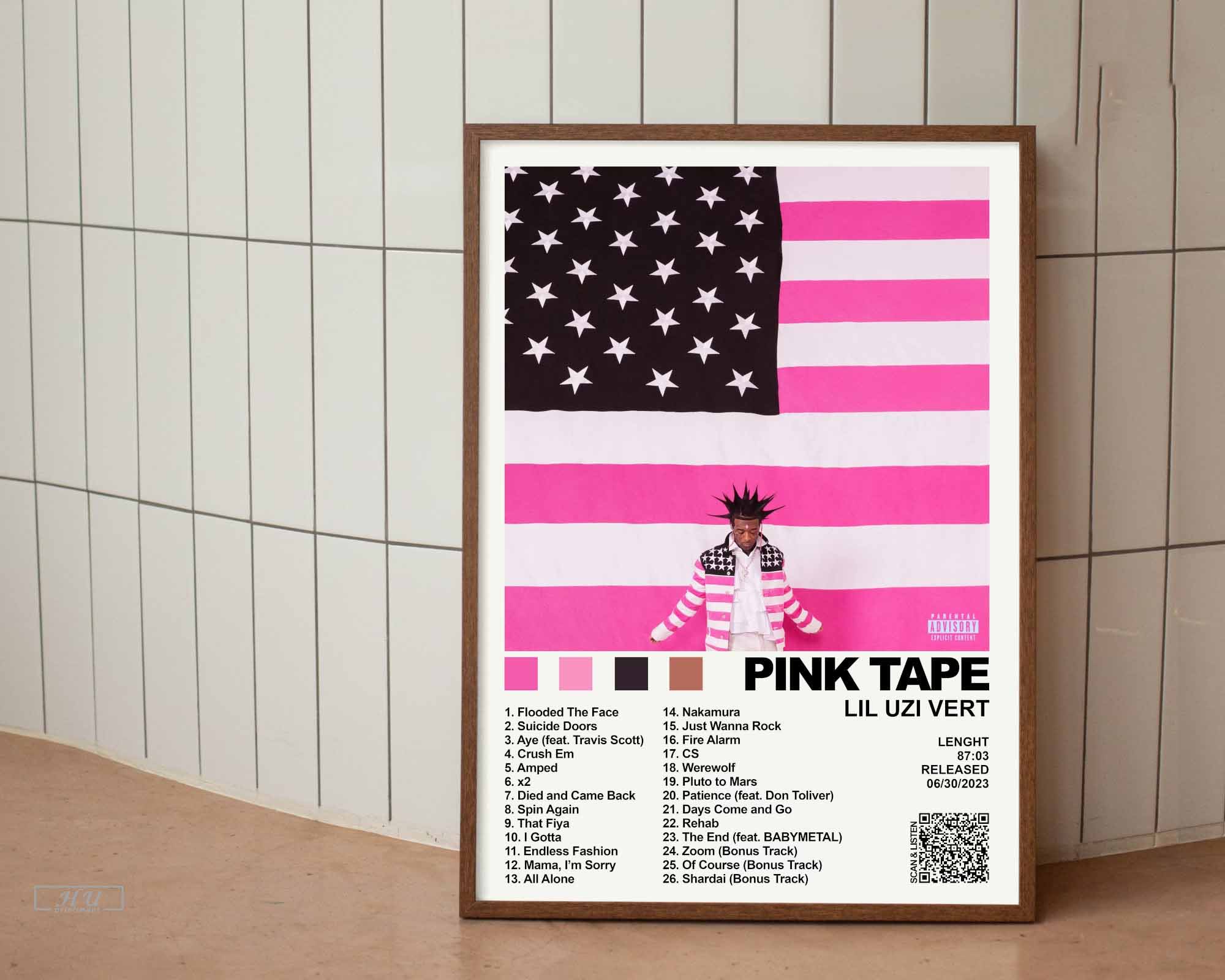 Lil Uzi Vert - Pink Tape  Lil uzi vert poster, Lil uzi vert, Lil uzi