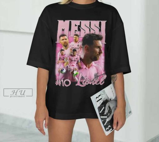 Lionel Messi Miami Shirt, World Cup Fan Gift, Trending Shirt, Vintage Bootleg, Messi Tshirt, TikTok, Messi Shirt, Messi Argentina, Miami