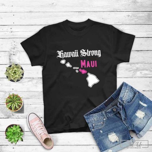 Maui Strong Shirt, Maui Wildfire Relief, All Profits will be Donated, Support for Hawaii Fire Victims, Halloween Shirt, Halloween Party Tee