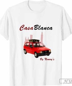 Morocco Shirt, Vintage Taxi of Casablanca Souvenir T-Shirt