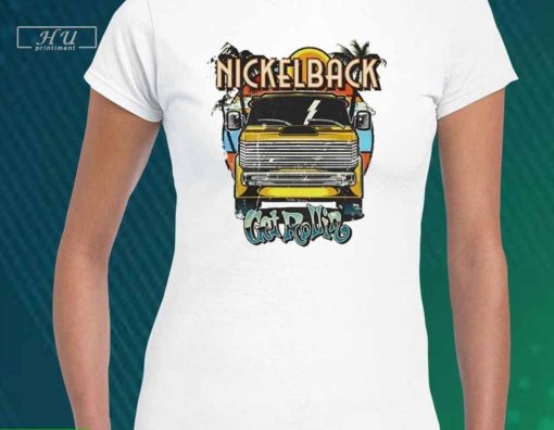 New Nickelback Get Rollin T-Shirt, Nb Retro Shirt