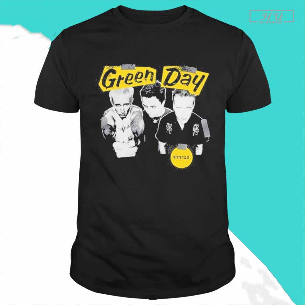 Green Day Nimrod XXV Black T-Shirt