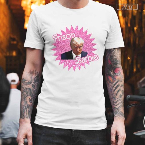 Prison Barbie - Donald Trump Mugshot T-Shirt