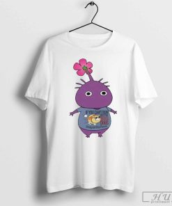 Purple Pikmin Wearing If You Can't Run with the Big Dogs Stay on the Porch T-Shirt