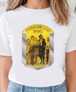 Retro 70s Fleetwood Mac Tour Style Design T-Shirt