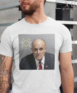 Rudy Giuliani Mugshot T-Shirt Unisex Mug Shot Tee