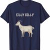 Silly Billy Goat T-Shirt, Animal Head: Silly Billy Goat Shirt