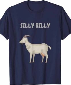 Silly Billy Goat T-Shirt, Animal Head: Silly Billy Goat Shirt