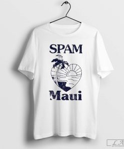Spam Loves Maui Strong T-shirt, Support for Hawaii Fire Victims Shirt