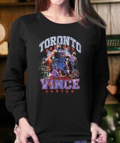 Vince Carter Toronto Raptors Mitchell Ness Hardwood Classics Bling Concert Player Shirt