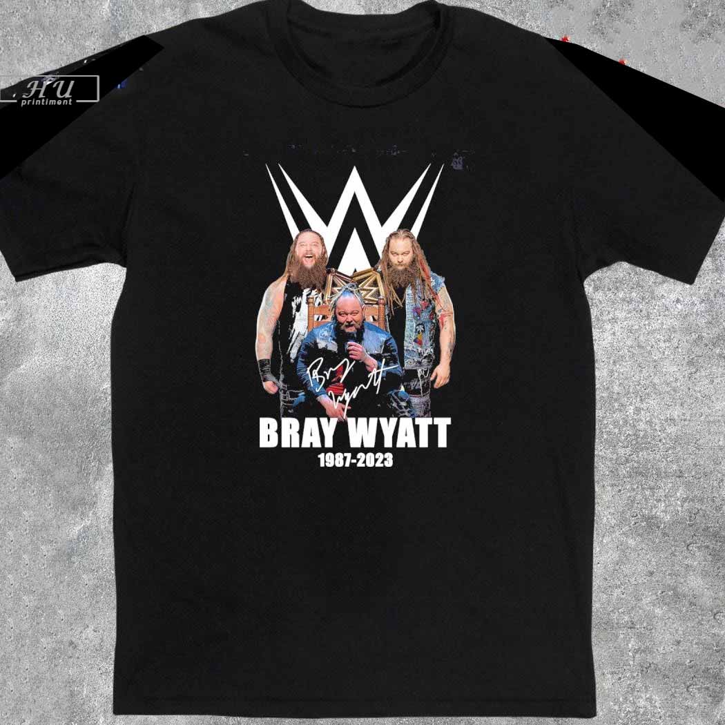 Wwe Bray Wyatt 1987 2023 Rip T-Shirt, In Memory Of Terry Funk And