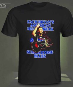 Zach Bryan Heartbreak Tour T-Shirt, Summertime Blues Shirt