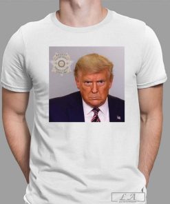 trump mugshot shirt