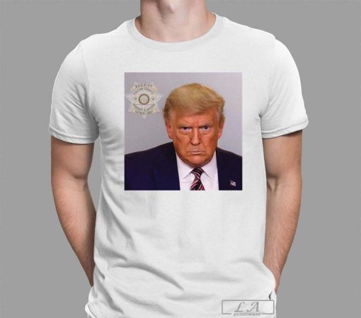 trump mugshot shirt