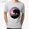 A Howling Wolf Full Moon Werewolves T-shirt, Werewolf Ripping Shirt