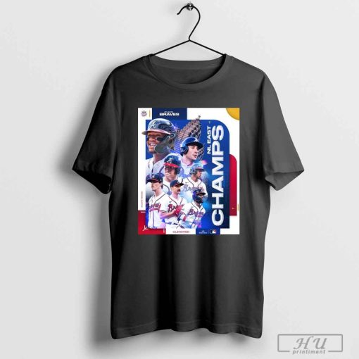 Atlanta Braves NL East Division Champions 2023 Postseason Clinched T-Shirt