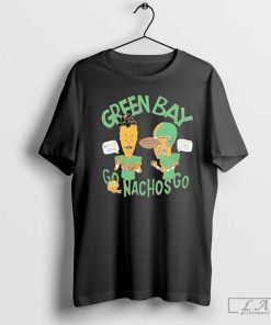 Beavis And Butthead x Green Bay Packers Go Nachos Go Shirt