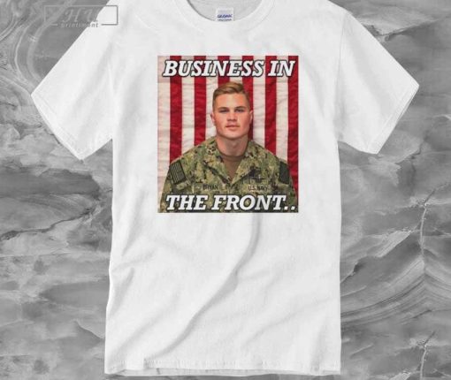 Business in Front Party in Back Zach Bryan Mugshot T-Shirt