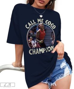 Call Me Coco Shirt, Call Me Coco Champion T-shirt, Coco Gauff Vintage, Wimbledon, Us Open 2023 Champion Tee Tennis Gift