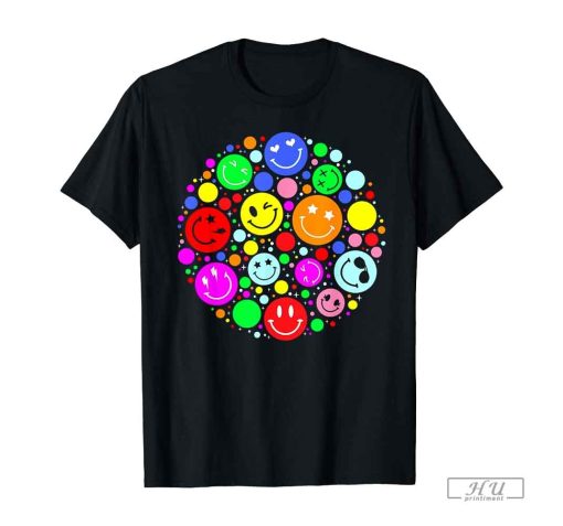 Colored Happy Dot Day Funny International Dot Boys Girls T-Shirt