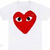 Comme des Garcons Play Red Heart Emblem T-Shirt