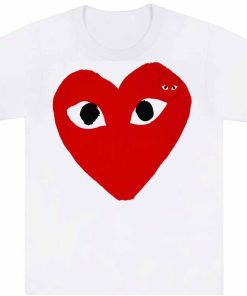 Comme des Garcons Play Red Heart Emblem T-Shirt