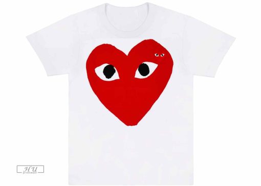 Comme des Garcons Play Red Heart Emblem T-Shirt