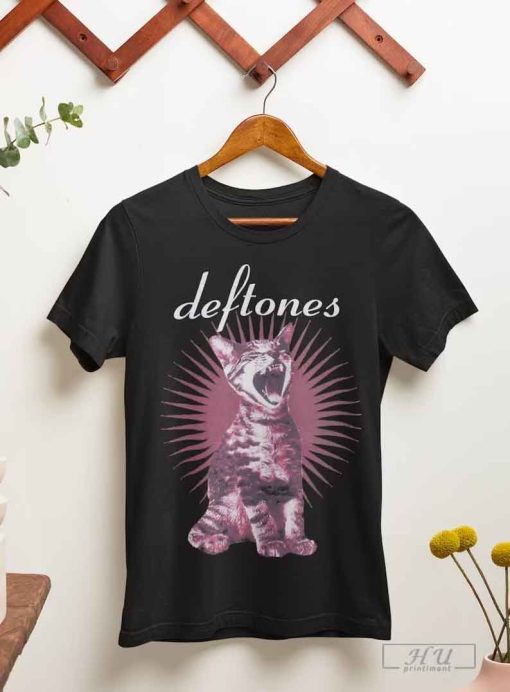 Deftones Tee - Around The Fur T-Shirt, Cat Linus, White Pony Tee, Chino Moreno - Night Owl Shirt