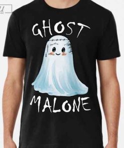 Ghost Malone Halloween T-Shirt, Ghost Malone Shirt, Ghost Malone Sweatshirt Halloween Sweatshirt Funny Halloween Crewneck Cute Ghost