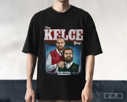 Jason Kelce & Travis Kelce Bros T-shirt