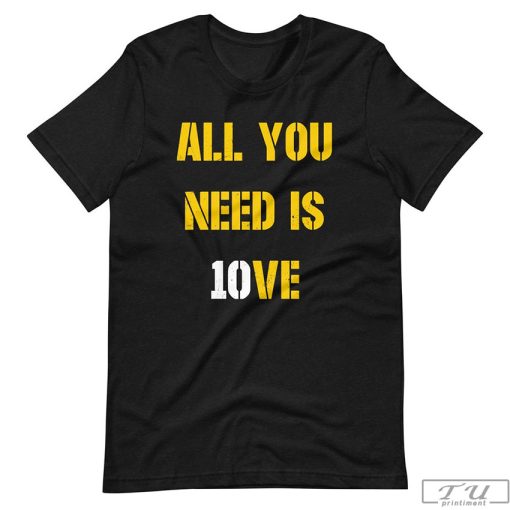 Jordan Love All You Need Is Love Green Bay Packers Shirt