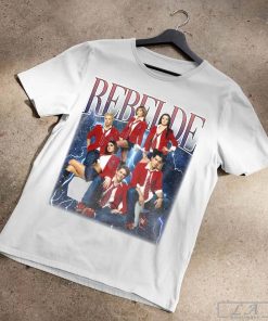 Limited Rebelde T-shirt, Vintage 90s Graphic Tee, RBD Concert Shirt