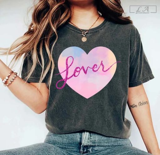 Lovers Heart Tour Shirt, Swiftee Heart Lover T-shirt, Lover Outfit, Lover Karma Shirt, Bejeweled Reputation Shirt