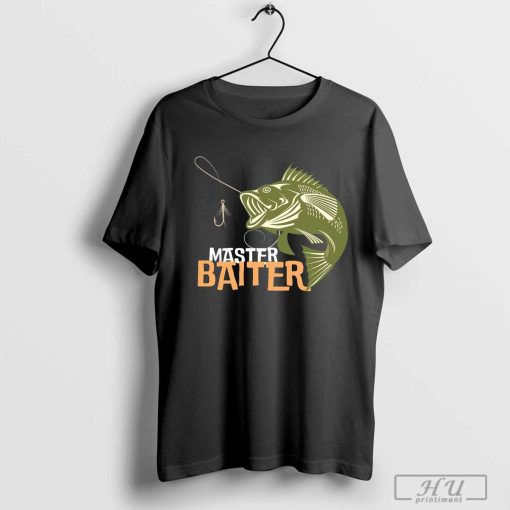 Master Baiter Pole Dancer Fishing Husband and Wife T-Shirt