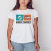 Miami Dolphins vs Denver Broncos House Divided Shirt