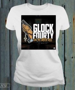 Official Iam Award Glock Forty On Yo Bitch Ass T-Shirt, Potoshirt LLC Clothing 2023 Shirt