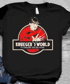 Freddy Krueger's World In Dream You're Mine Halloween T-Shirt, Trending Tees