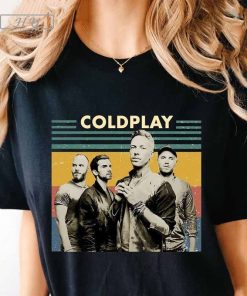 Vintage Coldplay Tour Shirt, Band Member Music Of The Spheres T-Shirt