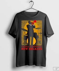 Vintage New Orleans T-Shirt, Original Jazz Artwork Shirt