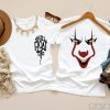 You'll Float Too Shirt, Horror Clown Balloon Shirt, Horror Movie Tee, Horror Shirt, Halloween Shirt