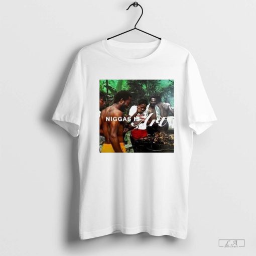 niggas is art tshirt