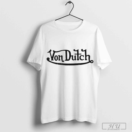 Von Dutch Shirt, Y2k T-Shirt, Streetwear Comic Anime Top Female Japanese Harajuku Manga Shirt