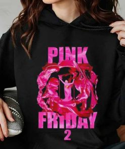Aaliyah Hut Nicki Minaj Pink Friday 2 T-Shirt, Nicki Minaj Pink Friday 2 Tour Shirt