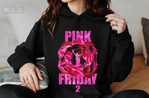 Aaliyah Hut Nicki Minaj Pink Friday 2 T-Shirt, Nicki Minaj Pink Friday 2 Tour Shirt