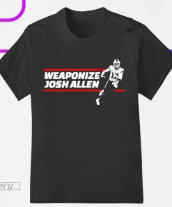 Aaron Quinn Weaponize Josh Allen T-Shirt