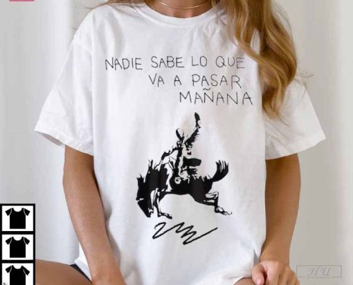 Benito Bad Bunny King of Latin Trap T-Shirt, Car Nadie Sabe Bad Bunny T-Shirt