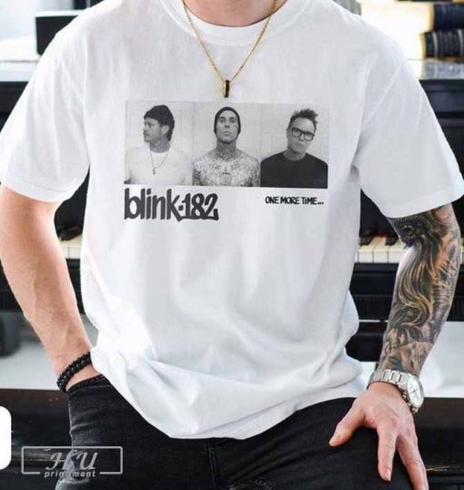 Blink 182 One More Time T-Shirt, Blink-182 Tour Merch, Blink-182 One More Time Tour 2024, Blink-182 Shirt, Blink-182 Fan Gift