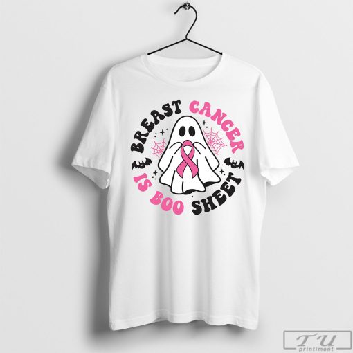 Breast Cancer Is Boo Sheet Shirt, Pink Ribbon Shirt, Halloween Breast Cancer Shirt