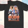 Design Dick Butkus 1942-2023 52 Thank You for the Memories Signature T-Shirt