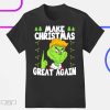 Donald Trump Grinch Make Christmas Great Again T-Shirt